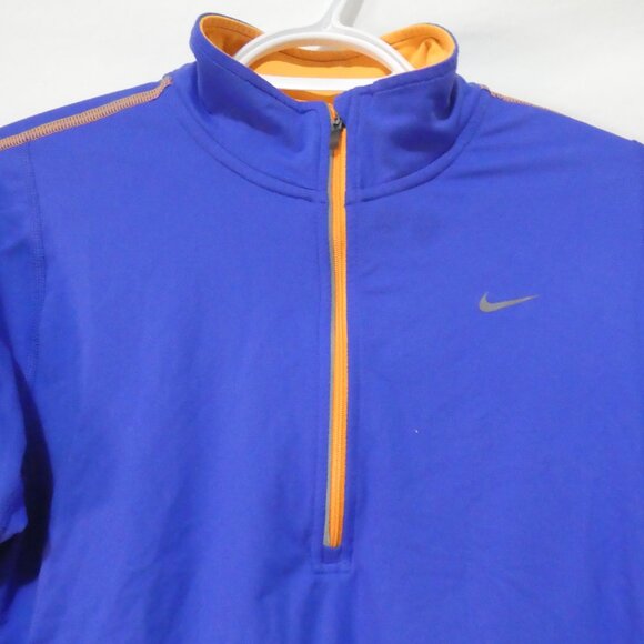 NIKE - Running - Dri-Fit | small | Blue Exercise Shirt With Thumbholes | EUC - Picture 5 of 16